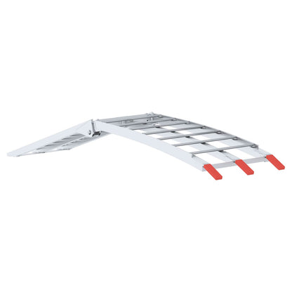 Motorcycle Ramp Silver 340 kg per piece Aluminium