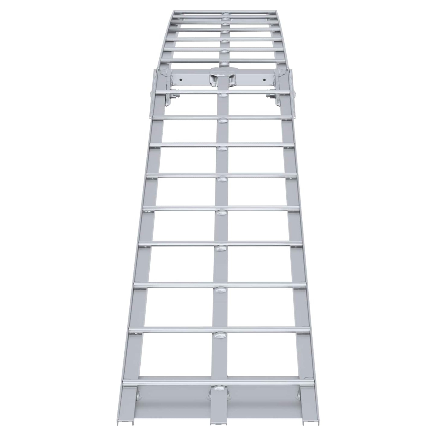 Motorcycle Ramp Silver 340 kg per piece Aluminium