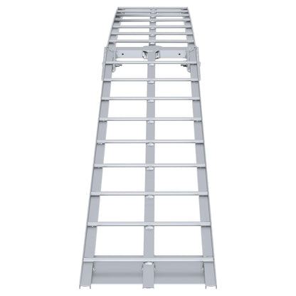 Motorcycle Ramp Silver 340 kg per piece Aluminium