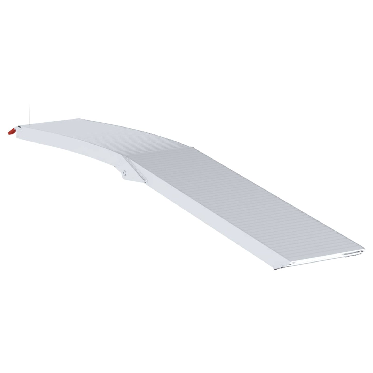 Motorcycle Ramp 680 kg 2 pcs Silver 680 kg Aluminium