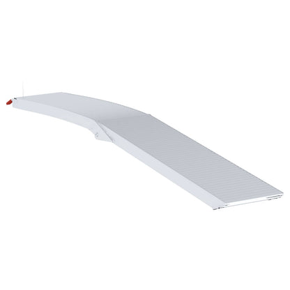 Motorcycle Ramp 680 kg 2 pcs Silver 680 kg Aluminium