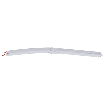 Motorcycle Ramp 680 kg 2 pcs Silver 680 kg Aluminium