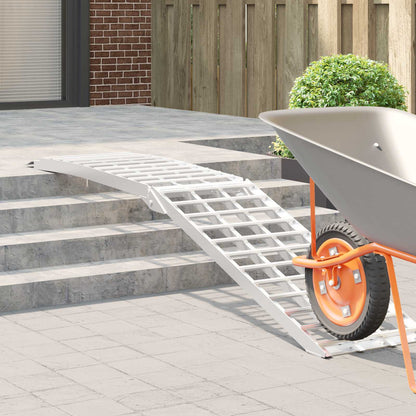 Motorcycle Ramp 680 kg Silver 680 kg Aluminium
