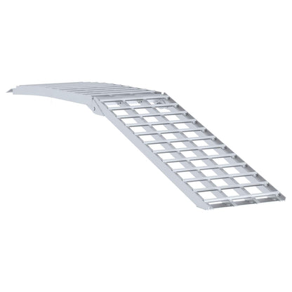 Motorcycle Ramp 680 kg Silver 680 kg Aluminium