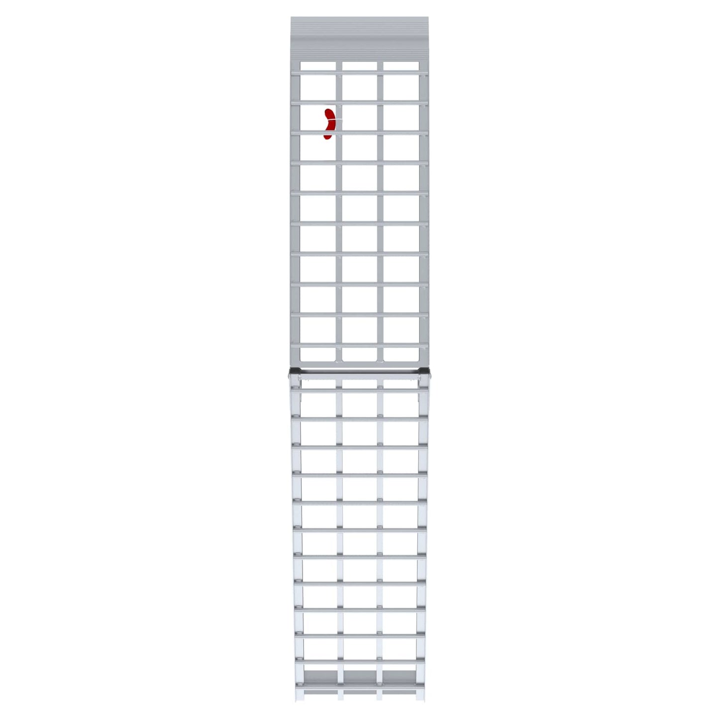 Motorcycle Ramp 680 kg Silver 680 kg Aluminium