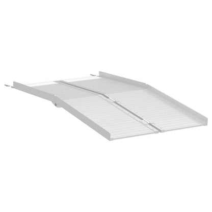 Ramp for Wheelchair 270 kg Silver 270 kg Aluminium