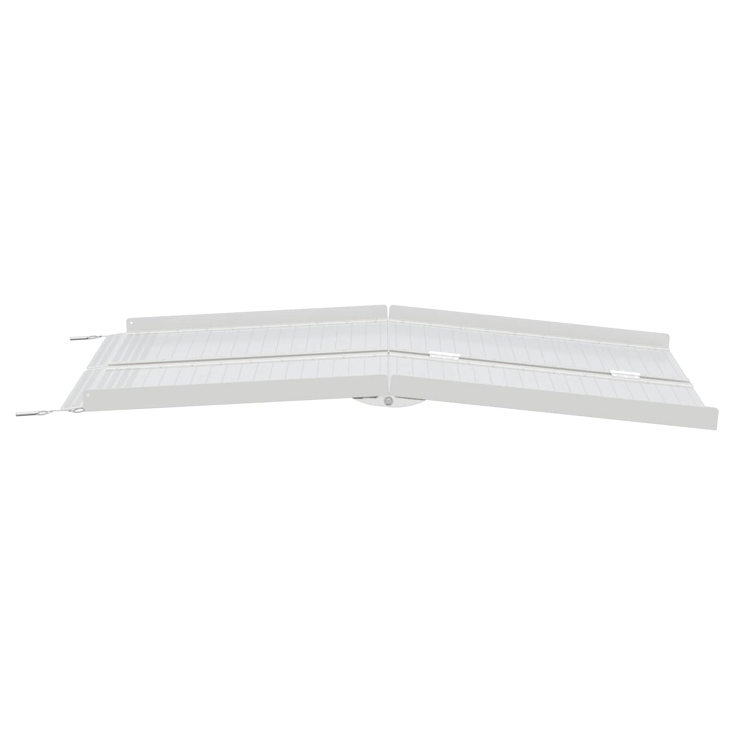Ramp for Wheelchair 270 kg Silver 270 kg Aluminium
