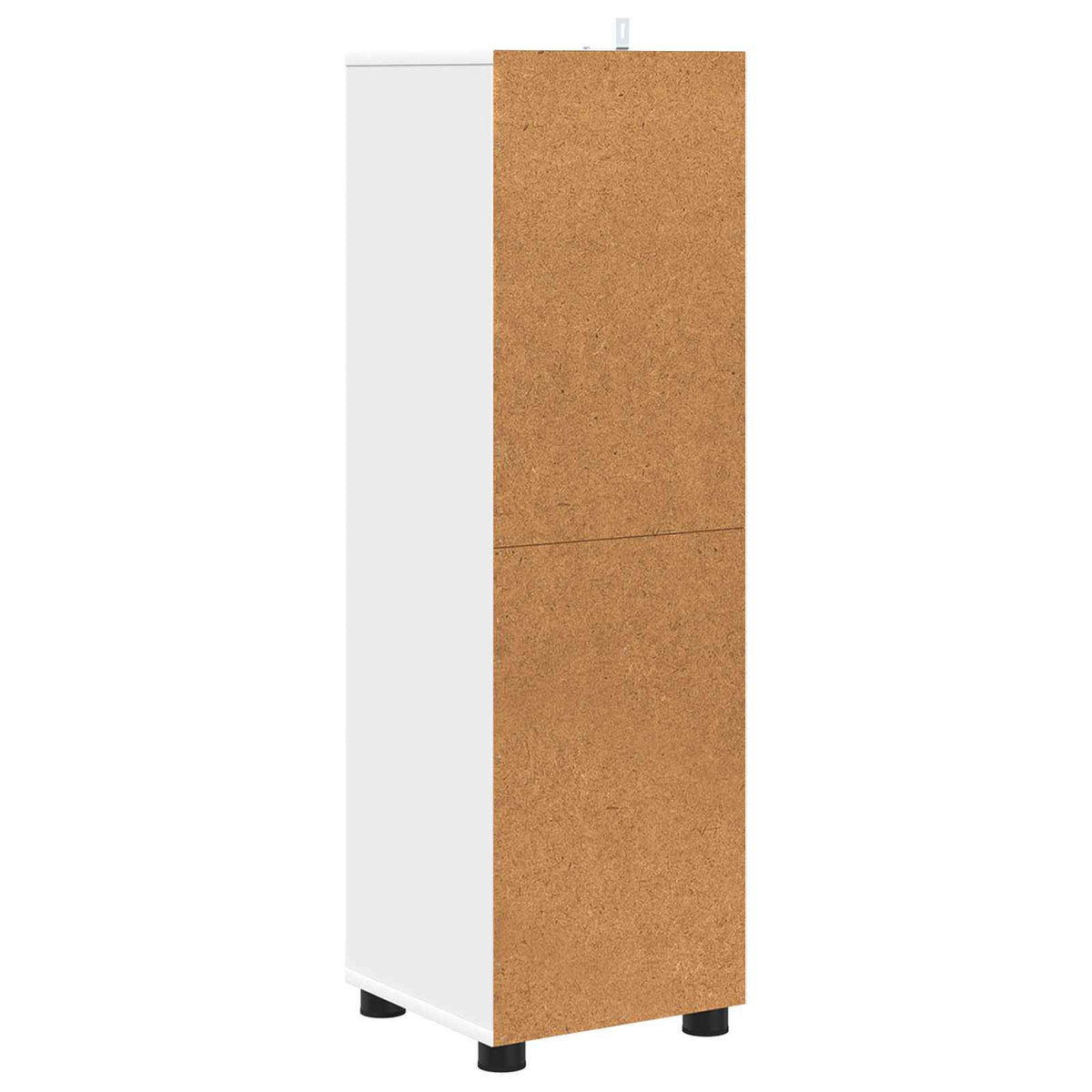 Bathroom Cabinet White 30.5 x 30 x 101 cm Engineered Wood