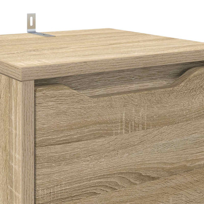 Bathroom Cabinet Sonoma Oak 30.5 x 30 x 101 cm Engineered Wood