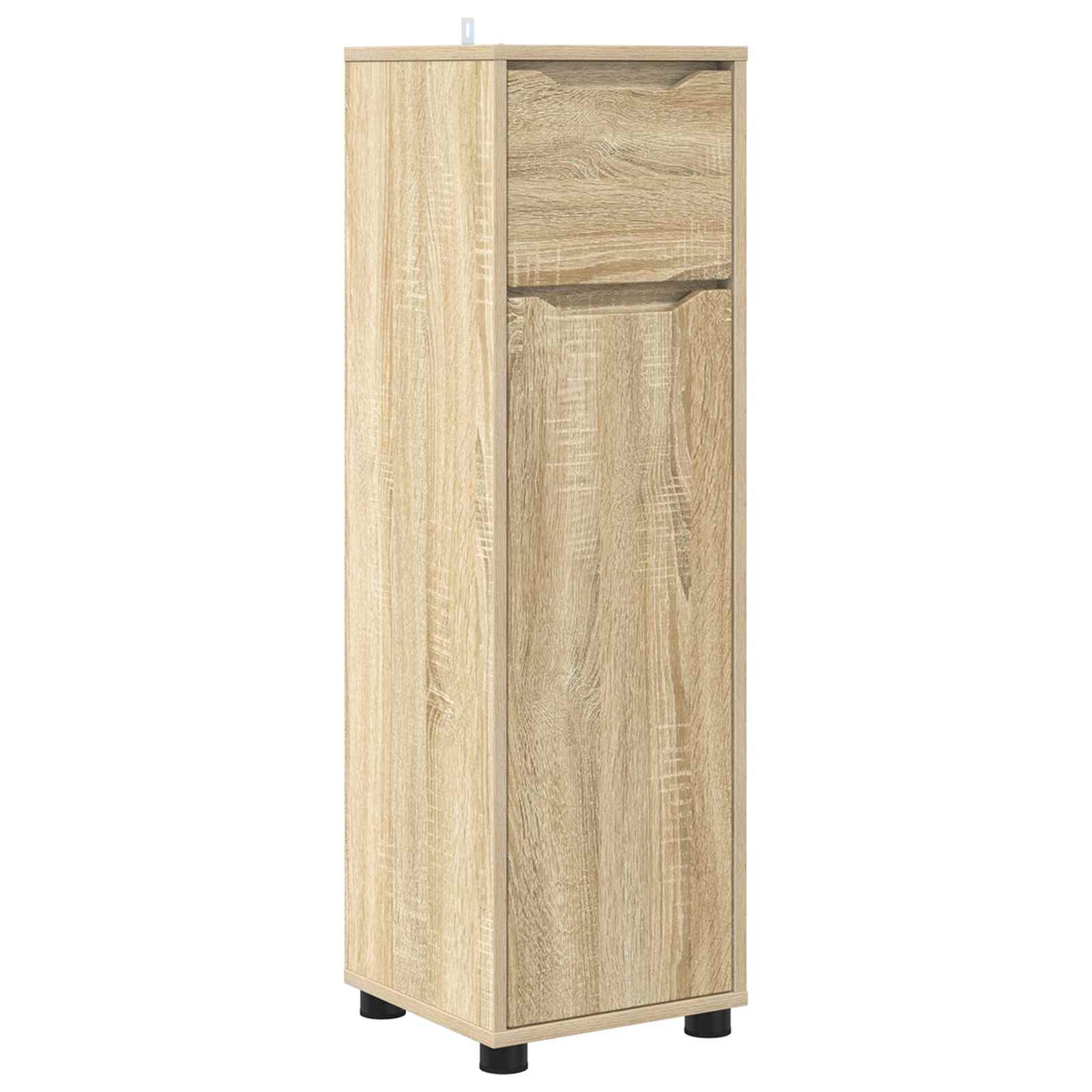 Bathroom Cabinet Sonoma Oak 30.5 x 30 x 101 cm Engineered Wood