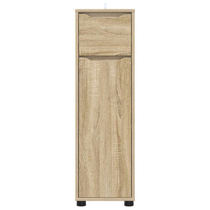 Bathroom Cabinet Sonoma Oak 30.5 x 30 x 101 cm Engineered Wood