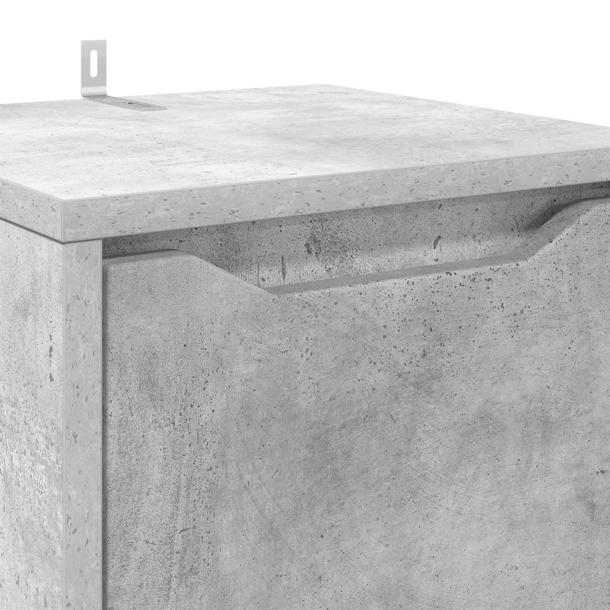 Bathroom Cabinet Concrete Grey 30.5 x 30 x 101 cm