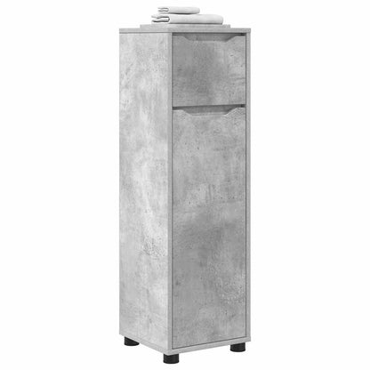 Bathroom Cabinet Concrete Grey 30.5 x 30 x 101 cm