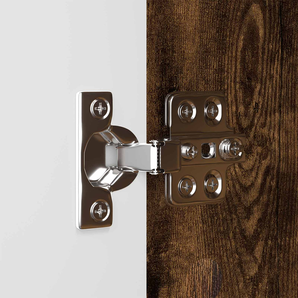 Bathroom Cabinet Smoked Oak 30.5 x 30 x 101 cm Engineered Wood