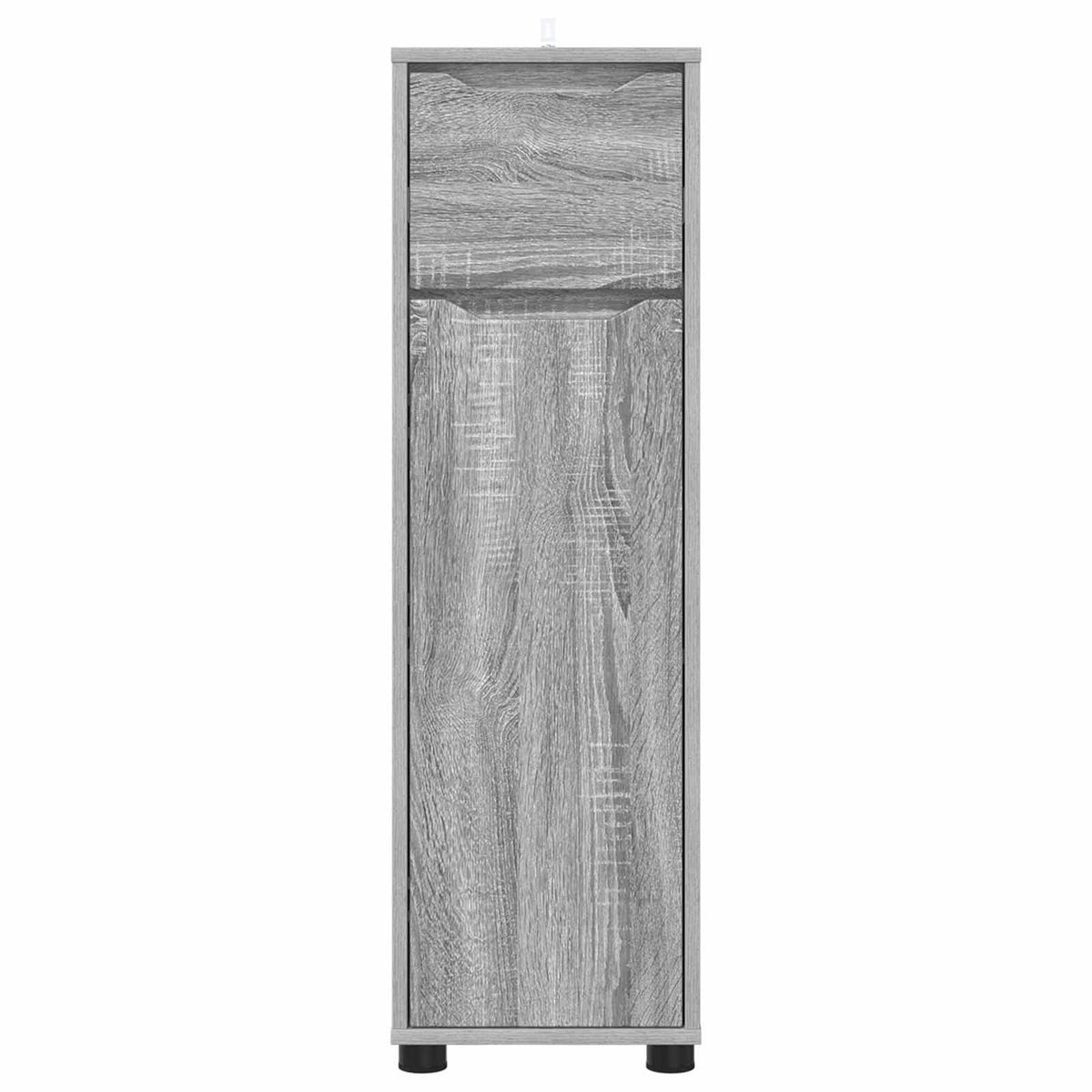 Bathroom Cabinet Grey Sonoma 30.5 x 30 x 101 cm Engineered Wood