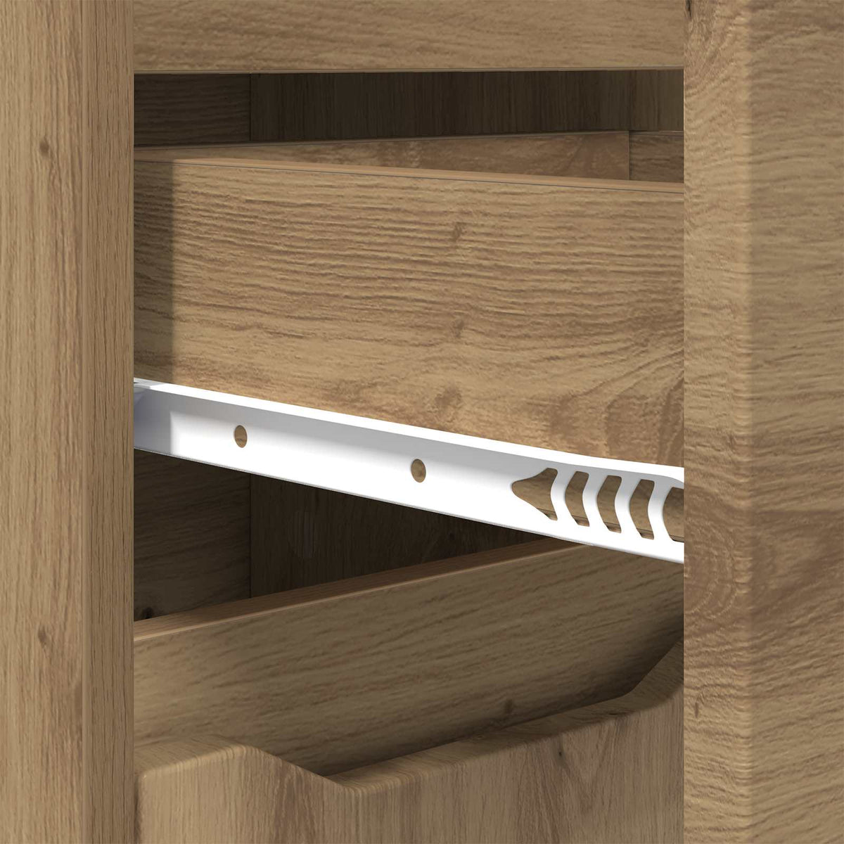 Bathroom Cabinet Artisan Oak 30.5 x 30 x 101 cm Engineered Wood