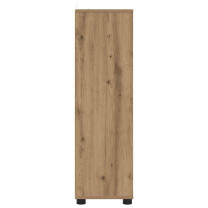 Bathroom Cabinet Artisan Oak 30.5 x 30 x 101 cm Engineered Wood