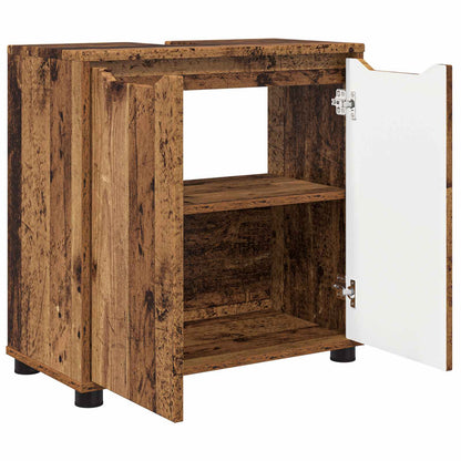 Bathroom Basin Cabinet Old Wood 60 x 30 x 60 cm Engineered Wood