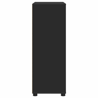 Bathroom Cabinet Black 72.5 x 36.5 x 100 cm Engineered Wood