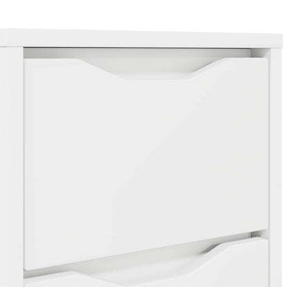 Bedside Tables 2 pcs White 30.5 x 30 x 43 cm Engineered Wood
