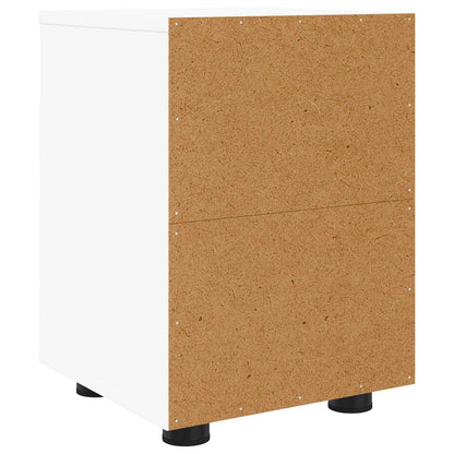 Bedside Tables 2 pcs White 30.5 x 30 x 43 cm Engineered Wood