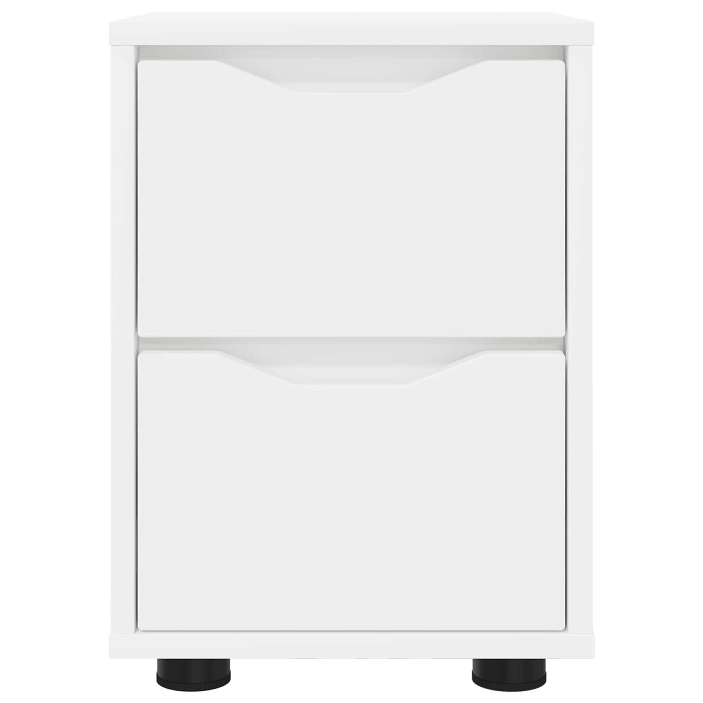 Bedside Tables 2 pcs White 30.5 x 30 x 43 cm Engineered Wood
