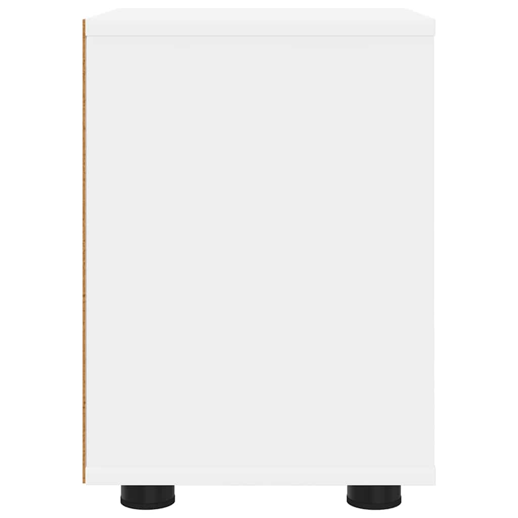 Bedside Tables 2 pcs White 30.5 x 30 x 43 cm Engineered Wood