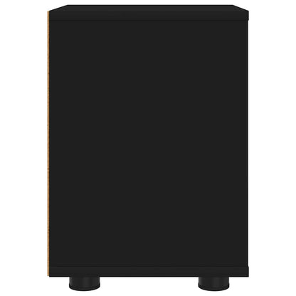 Bedside Tables 2 pcs Black 30.5 x 30 x 43 cm Engineered Wood