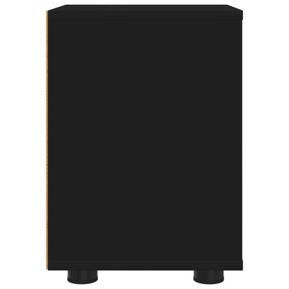 Bedside Tables 2 pcs Black 30.5 x 30 x 43 cm Engineered Wood