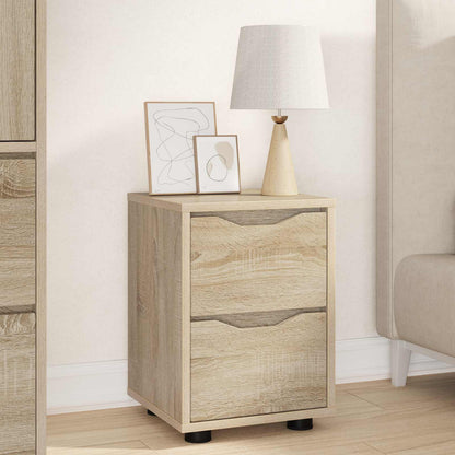 Bedside Tables 2 pcs Sonoma Oak 30.5 x 30 x 43 cm