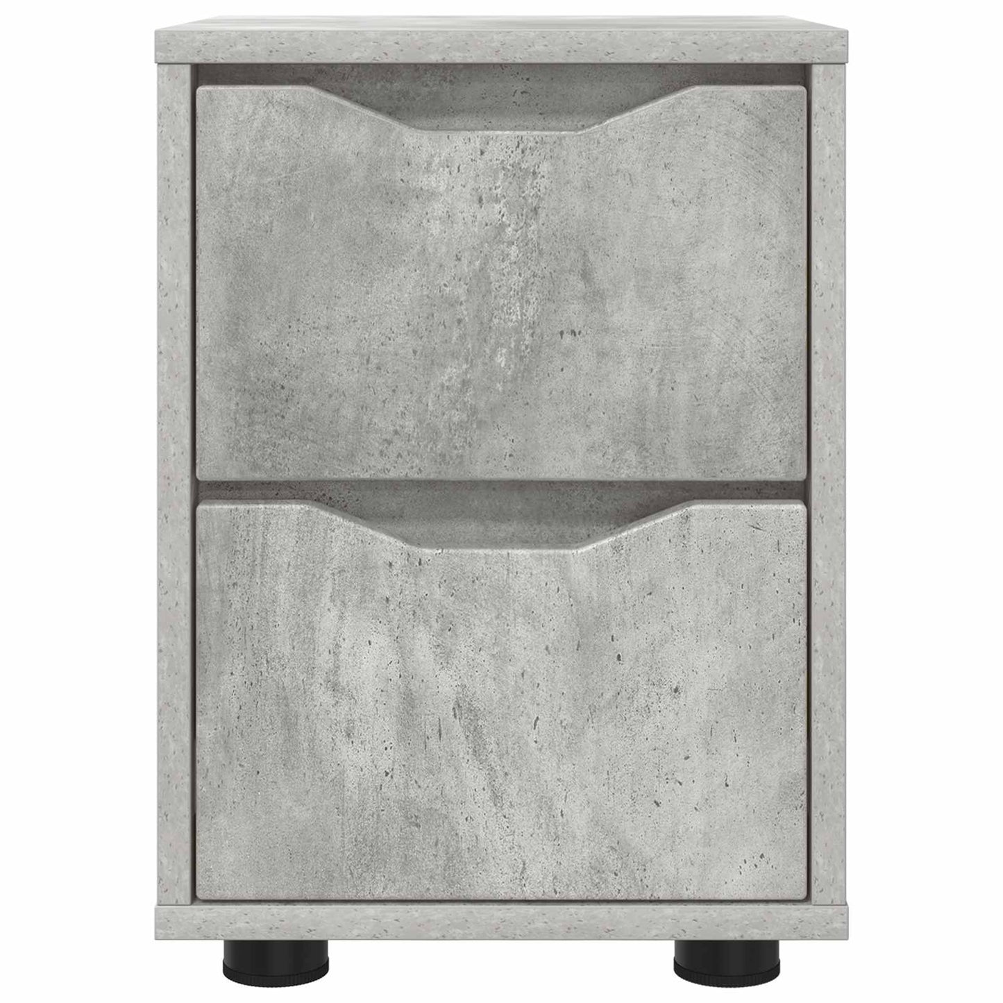 Bedside Tables 2 pcs Concrete Grey 30.5 x 30 x 43 cm