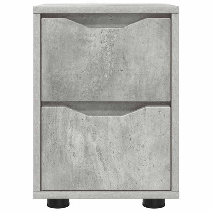 Bedside Tables 2 pcs Concrete Grey 30.5 x 30 x 43 cm