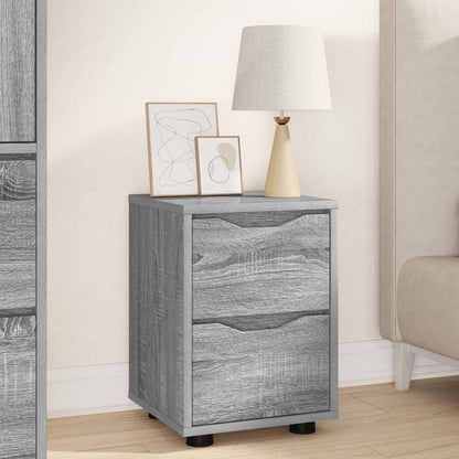 Bedside Tables 2 pcs Grey Sonoma 30.5 x 30 x 43 cm
