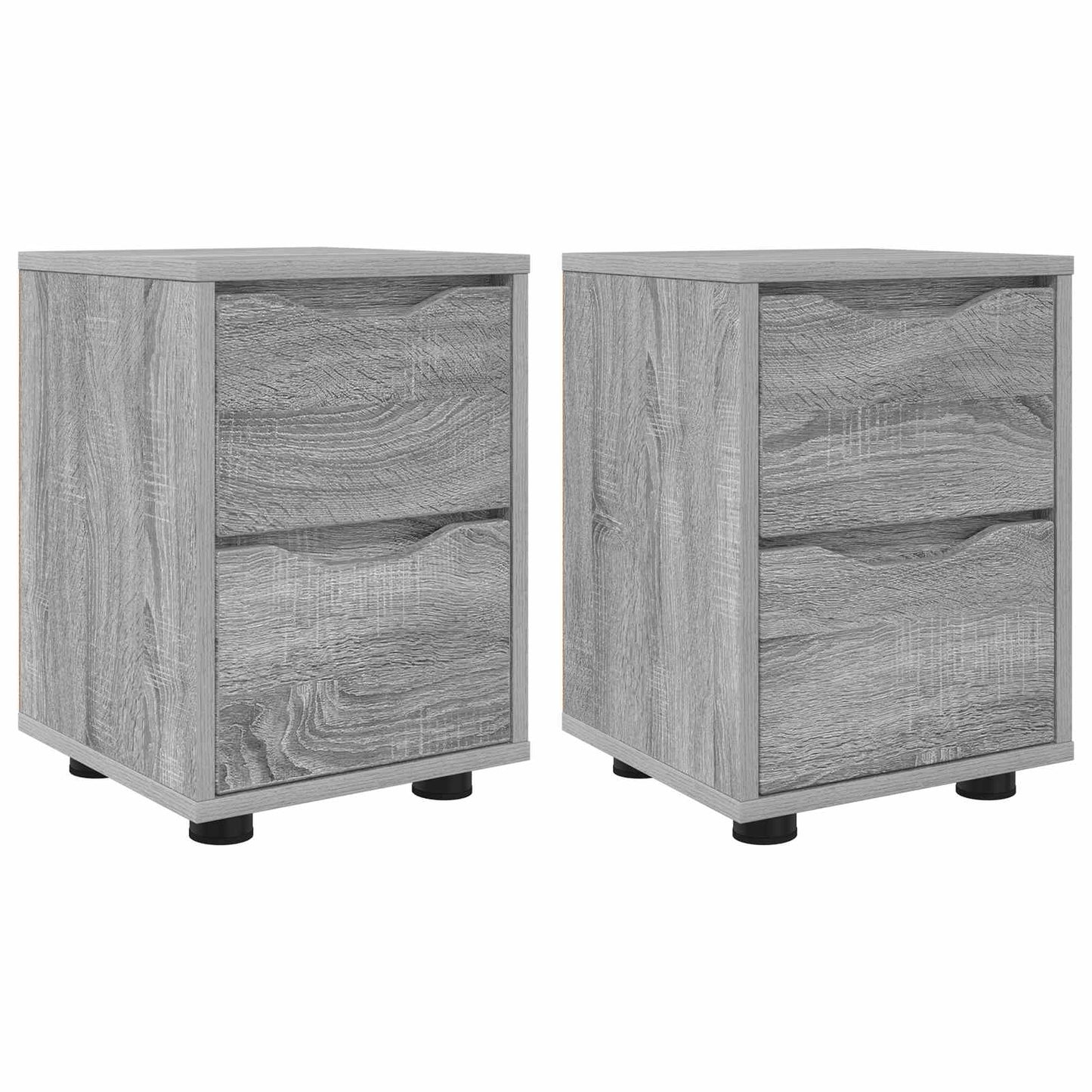 Bedside Tables 2 pcs Grey Sonoma 30.5 x 30 x 43 cm