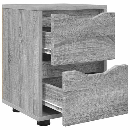 Bedside Tables 2 pcs Grey Sonoma 30.5 x 30 x 43 cm
