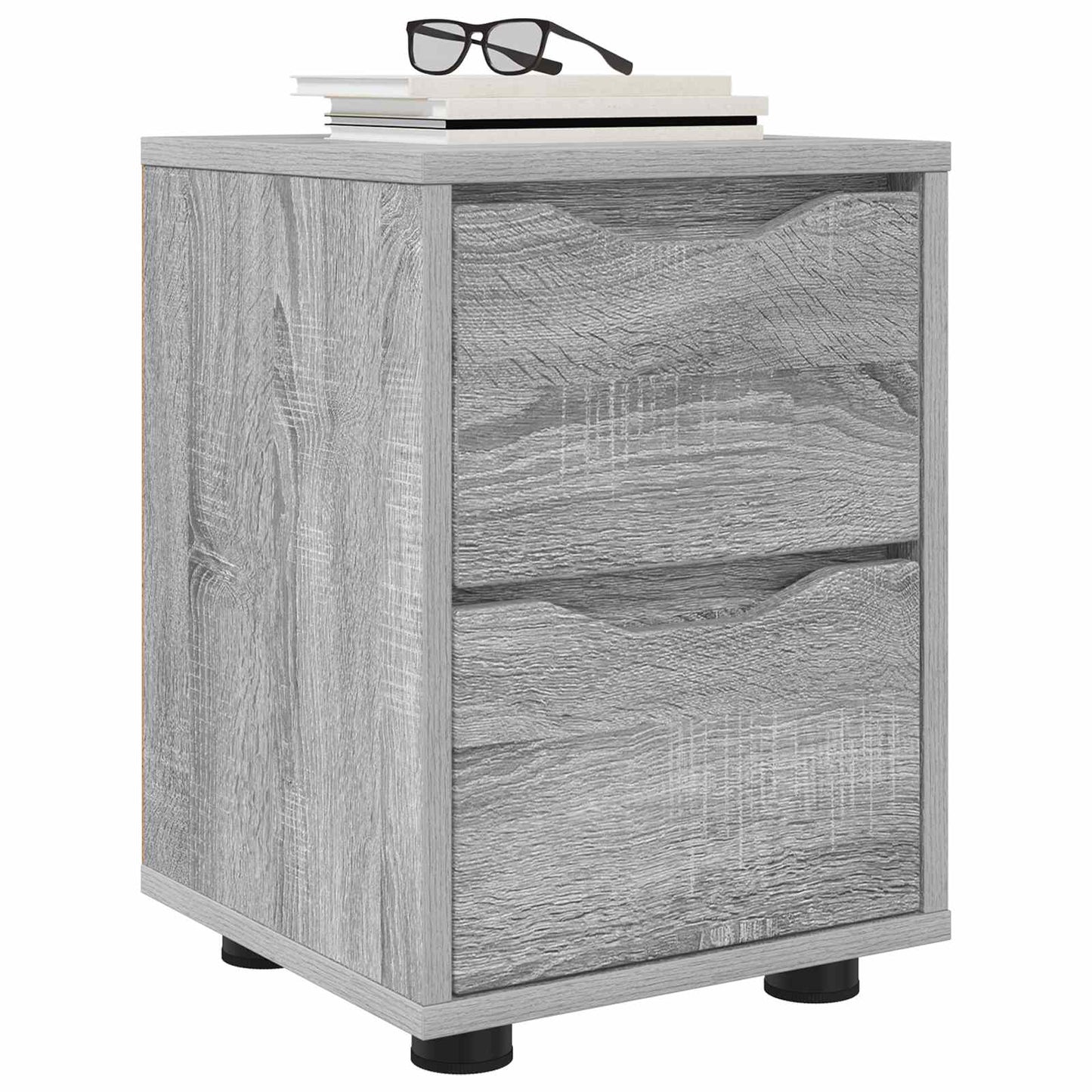 Bedside Tables 2 pcs Grey Sonoma 30.5 x 30 x 43 cm
