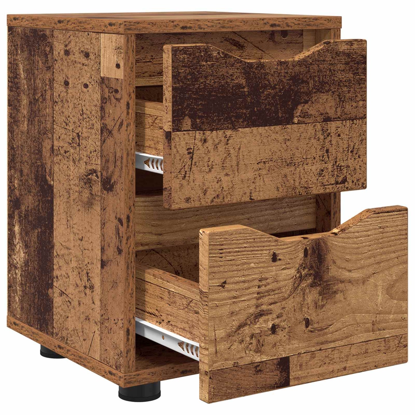 Bedside Tables 2 pcs Old Wood 30.5 x 30 x 43 cm Engineered Wood