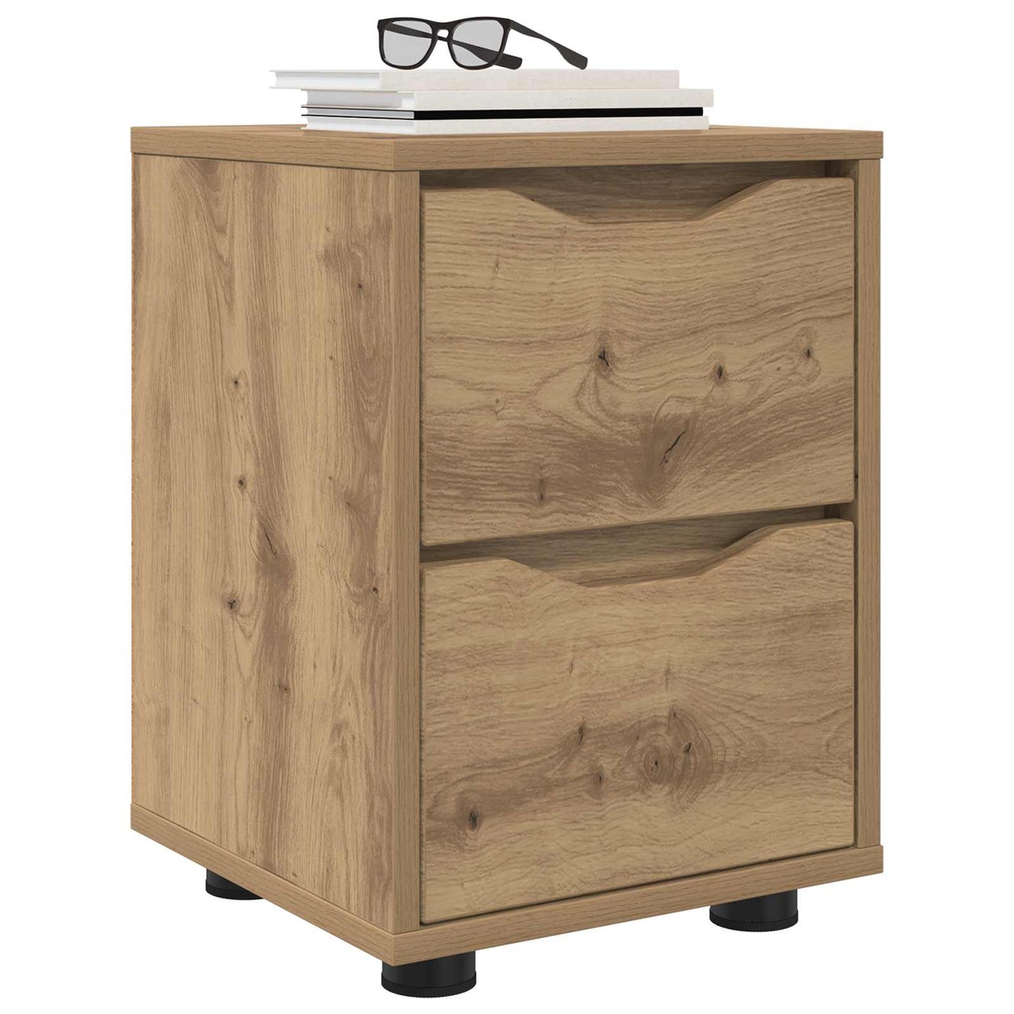 Bedside Tables 2 pcs Artisan Oak 30.5 x 30 x 43 cm
