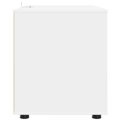 Storage Cabinet 80 x 48 x 57 cm Engineered Wood White