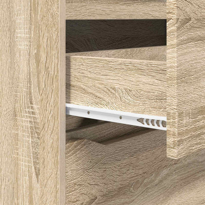 Storage Cabinet Sonoma Oak 80 x 48 x 57 cm Engineered Wood
