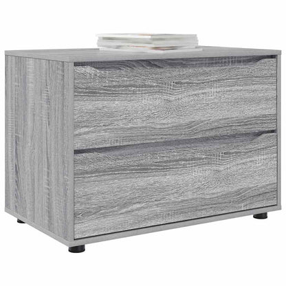 Storage Cabinet Grey Sonoma 80 x 48 x 57 cm Engineered Wood