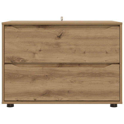 Storage Cabinet 80 x 48 x 57 cm Engineered Wood Artisan Oak