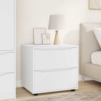 Storage Cabinet 60 x 48 x 57 cm Engineered Wood White