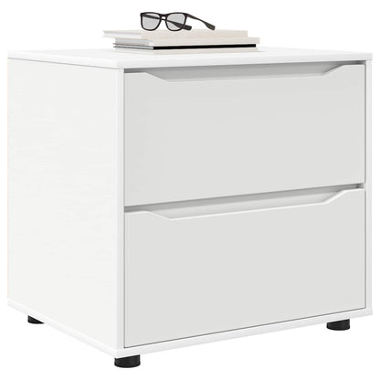 Storage Cabinet 60 x 48 x 57 cm Engineered Wood White