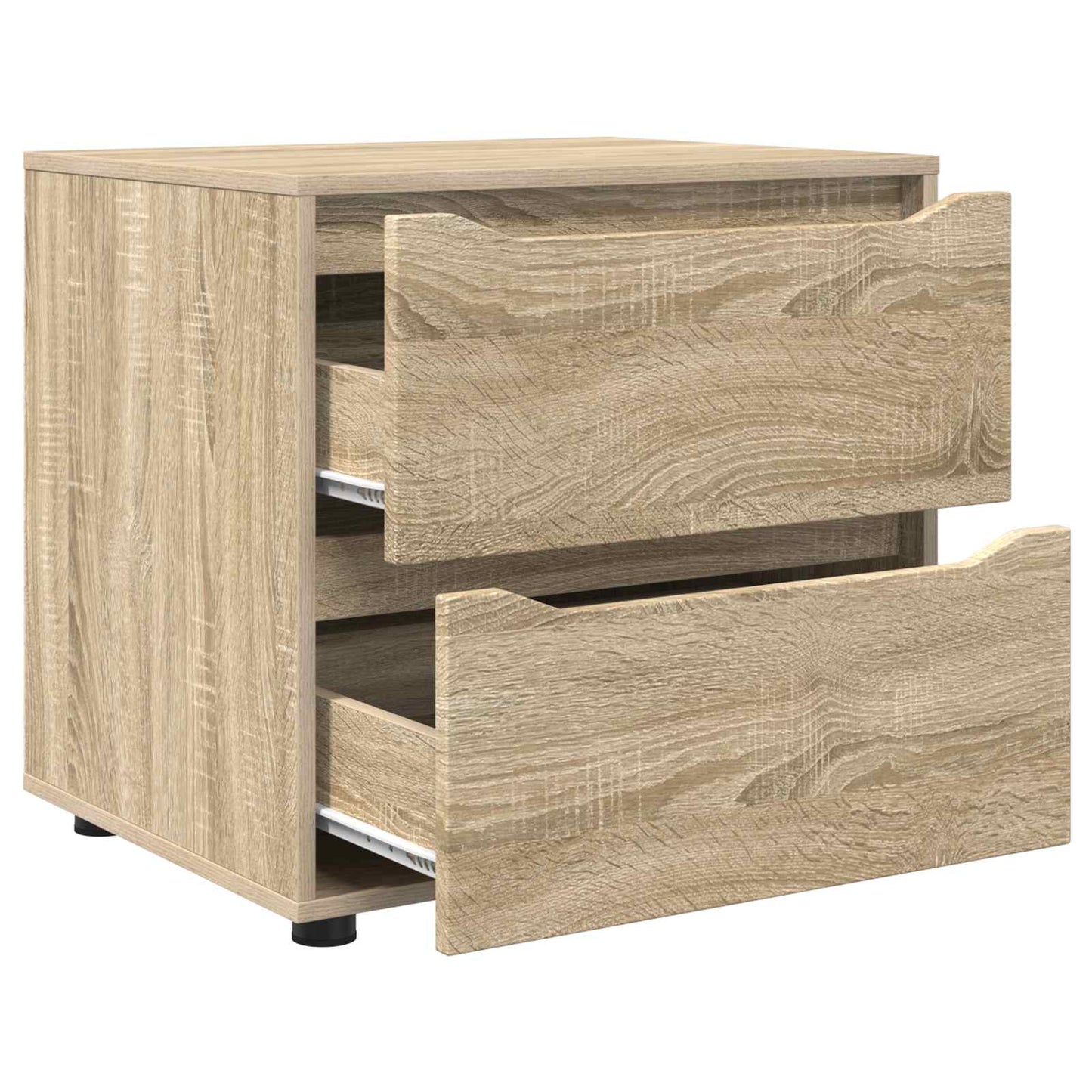 Storage Cabinet 60 x 48 x 57 cm Engineered Wood Sonoma Oak