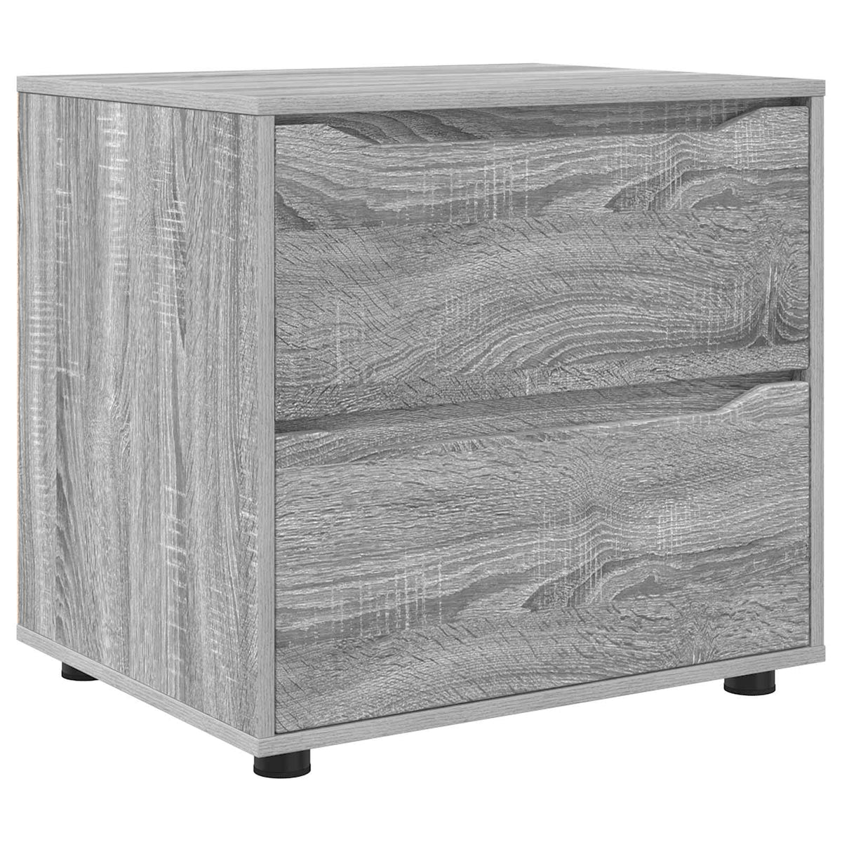 Storage Cabinet 60 x 48 x 57 cm Engineered Wood Grey Sonoma