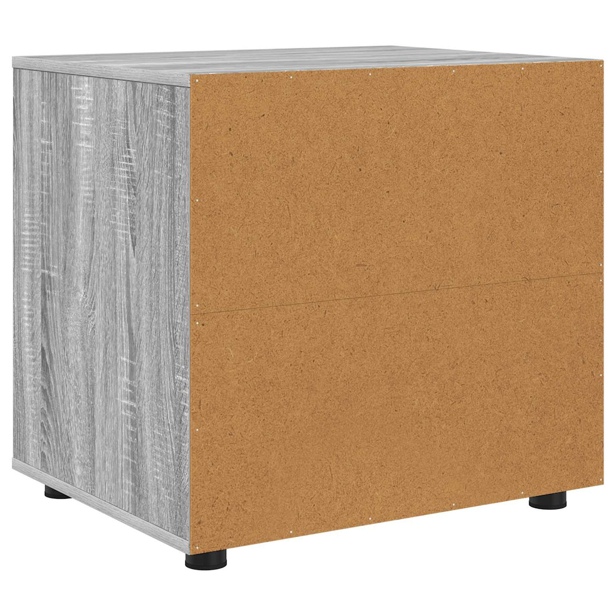 Storage Cabinet 60 x 48 x 57 cm Engineered Wood Grey Sonoma
