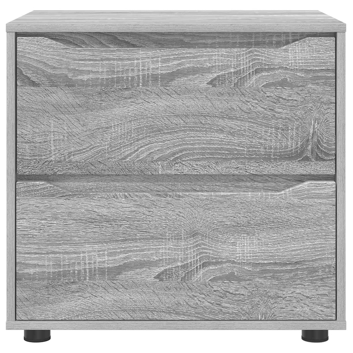 Storage Cabinet 60 x 48 x 57 cm Engineered Wood Grey Sonoma