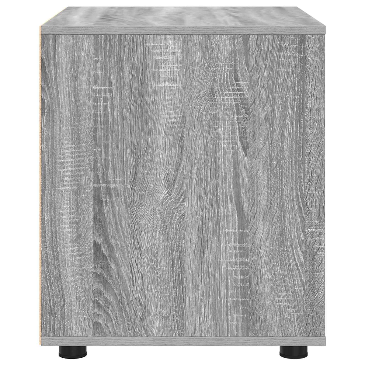 Storage Cabinet 60 x 48 x 57 cm Engineered Wood Grey Sonoma