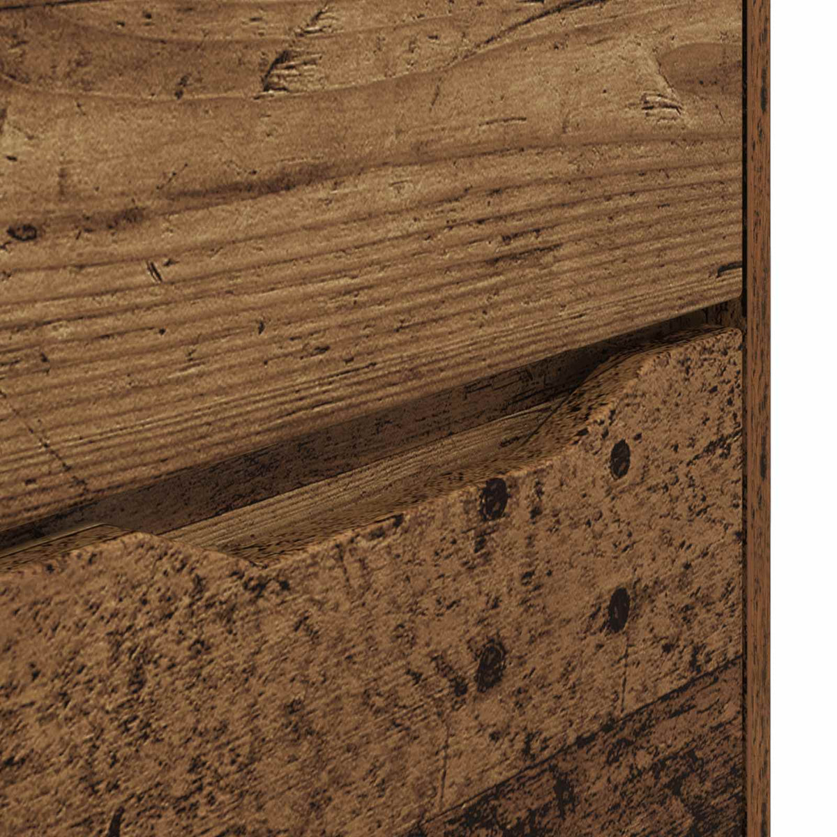 Storage Cabinet 60 x 48 x 57 cm Engineered Wood Old Wood